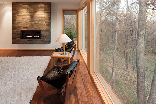 Wood Clad Picture Windows