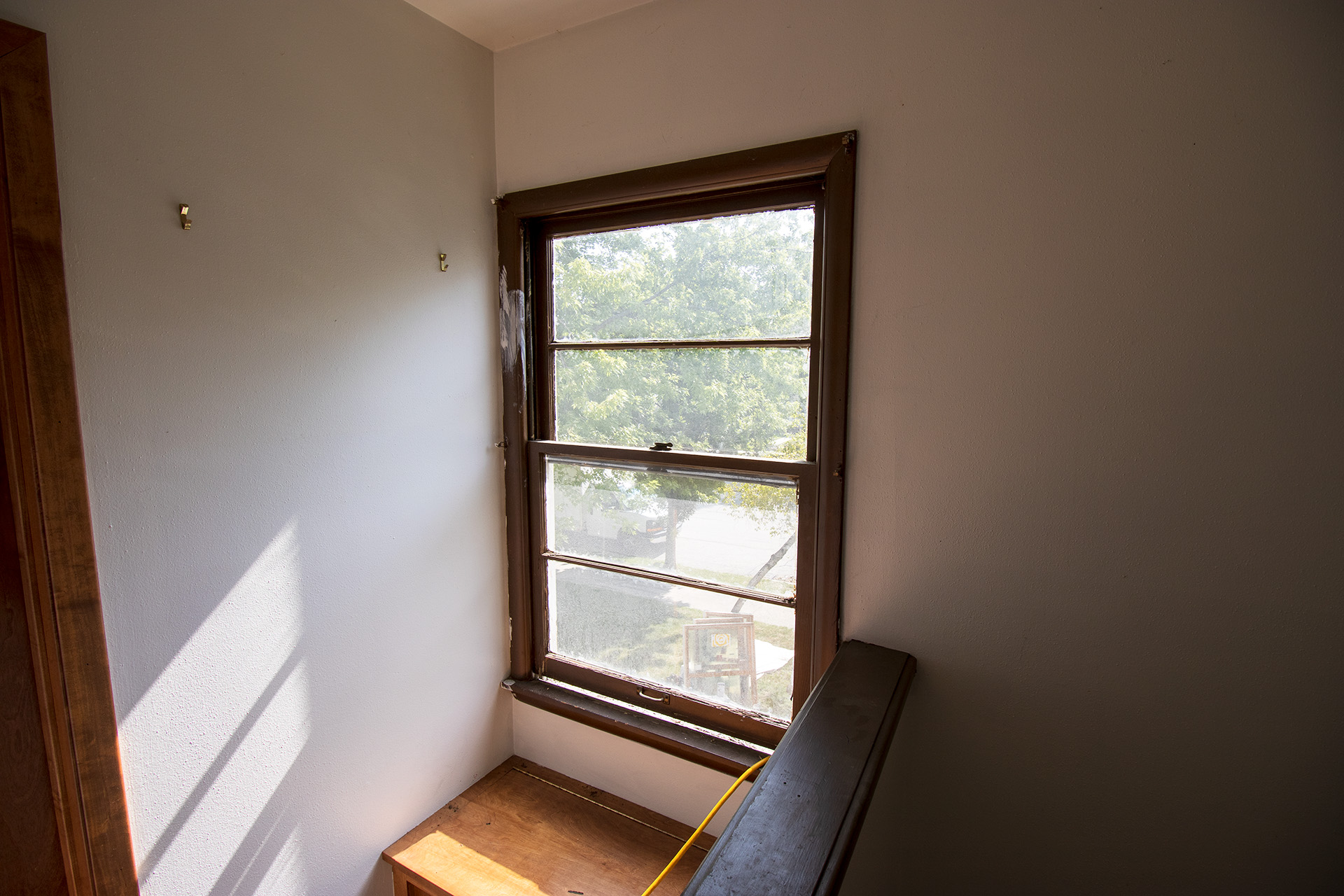 Double-Hung Window With Storm Window Pre-Installation
